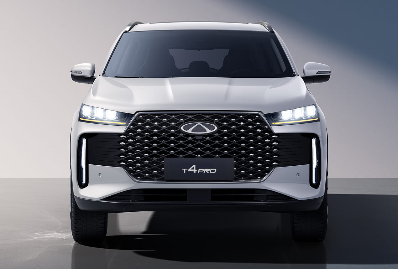 Parrilla frontal con diseño de diamante