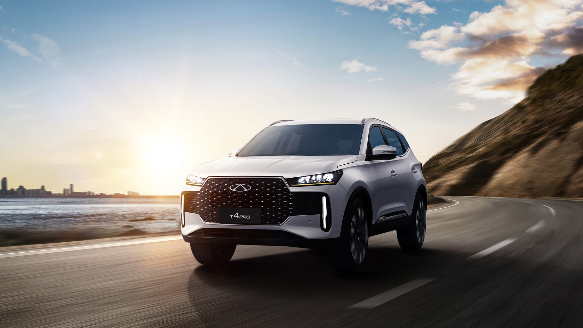 Vista lateral elegante