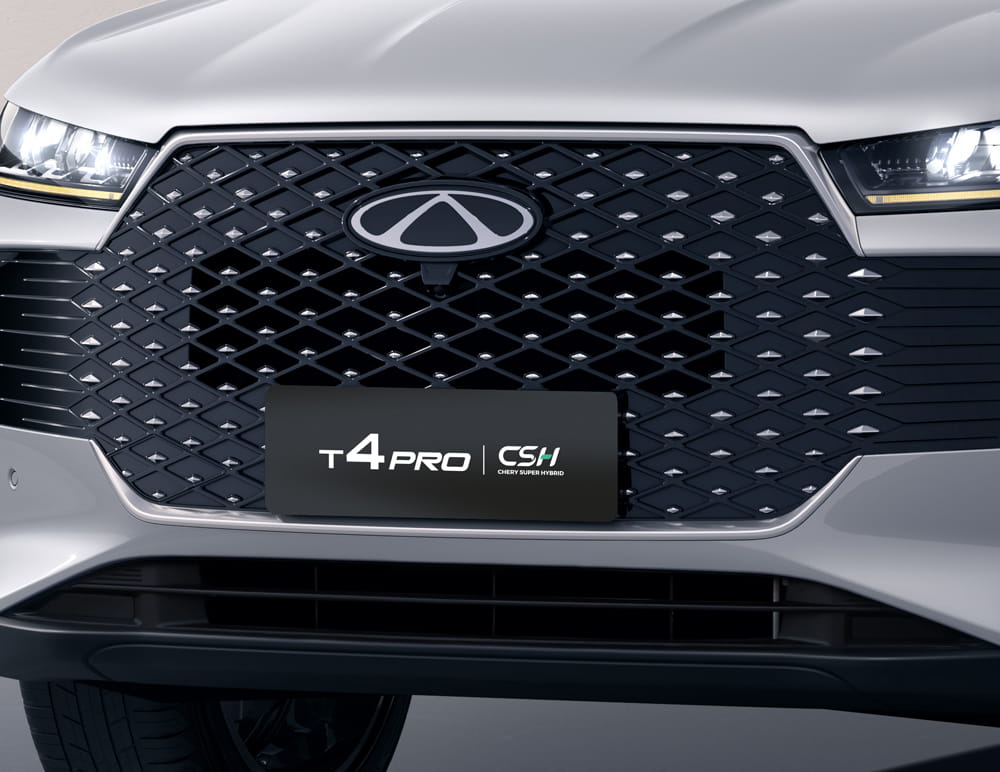 Parrilla integrada con luces diurnas LED