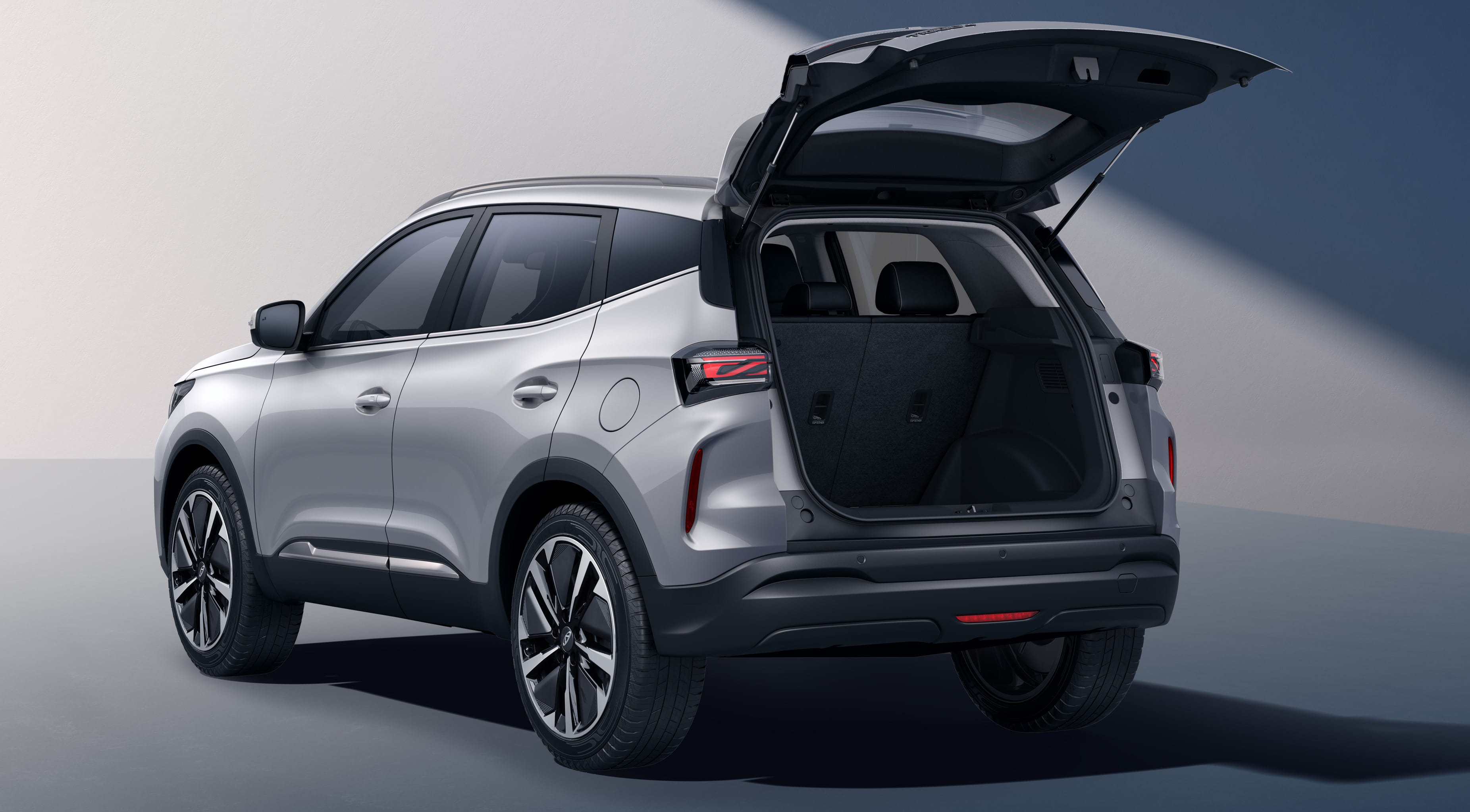 Capacidad de carga de 340 L.