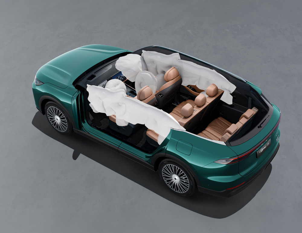 10 Airbags de protección integral